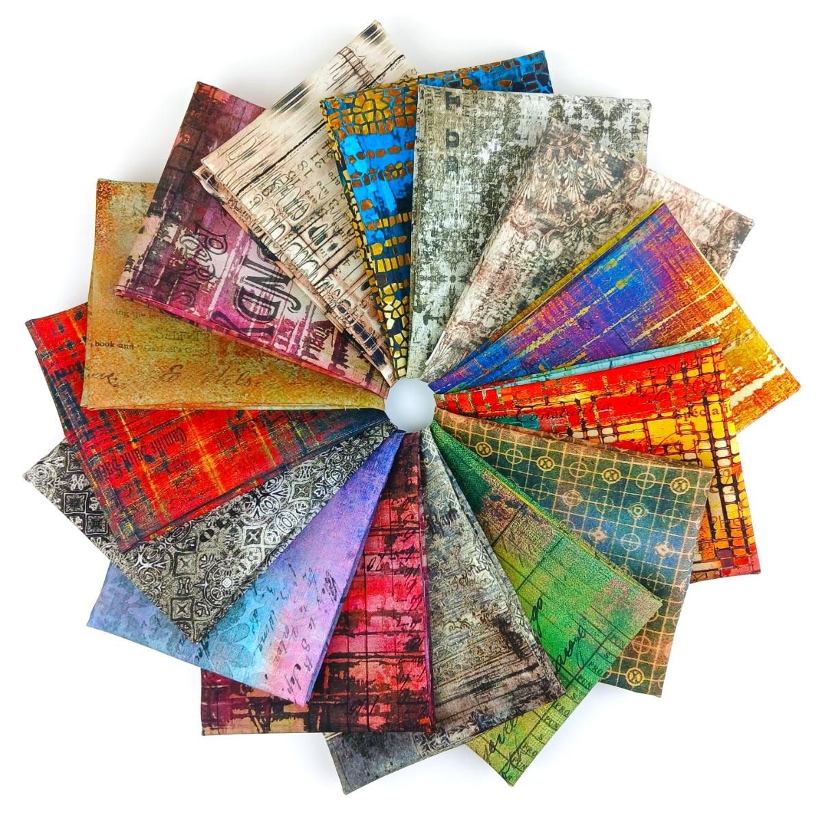Abandoned Fat Quarter Bundle | Tim Holtz - 15 FQs