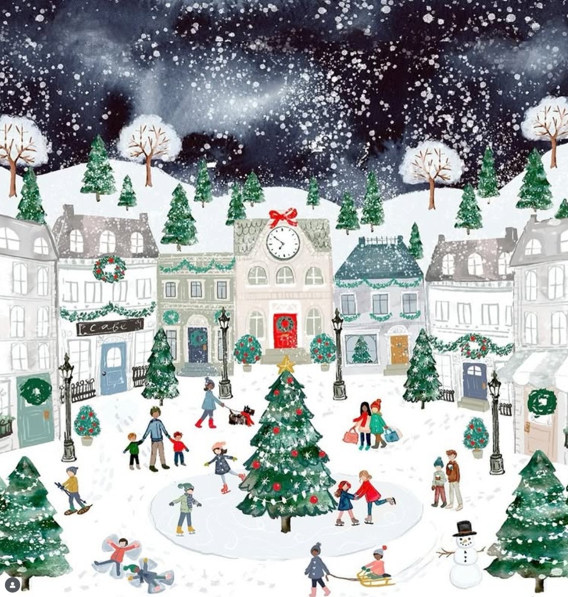 Advent Panel | Baby It's Cold Outside | 24" Panel