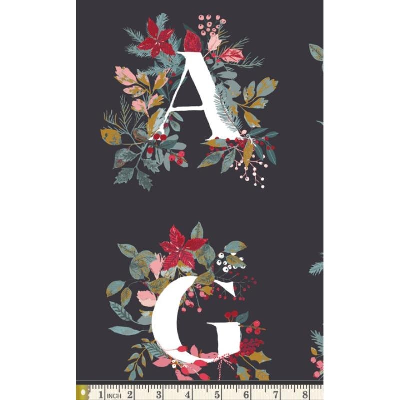 Adventale Jingle All the Letters Panel | Katarina Roccella | 36" x WOF