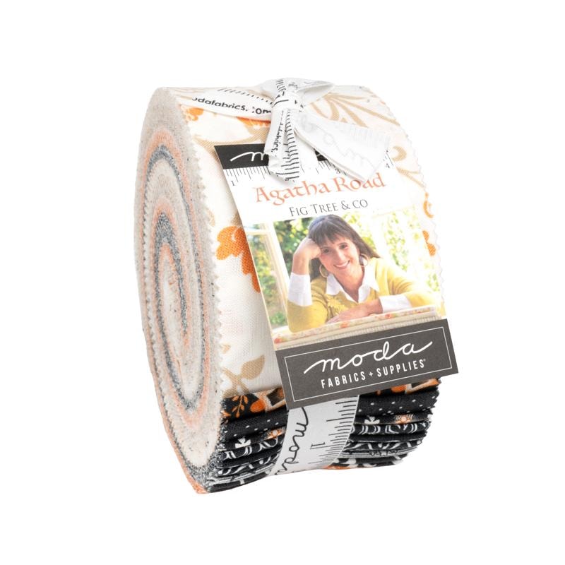 Agatha Road Jelly Roll | Fig Tree & Co. | 40 - 2.5" Strips