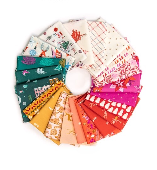 AGF Holiday Fat Quarter Bundle | 21 FQS