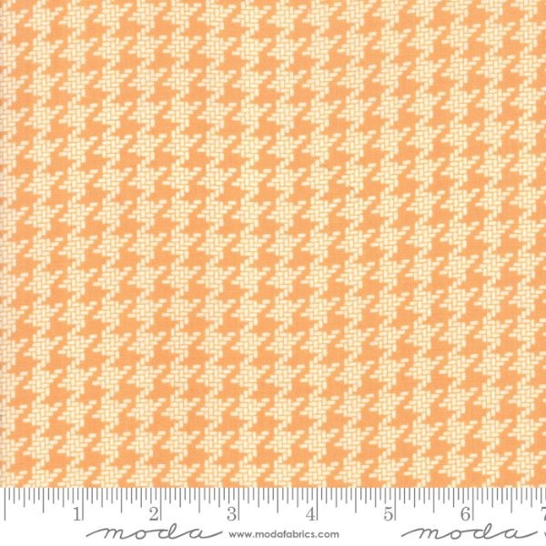 All Hallow's Eve Houndstooth - Pumpkin