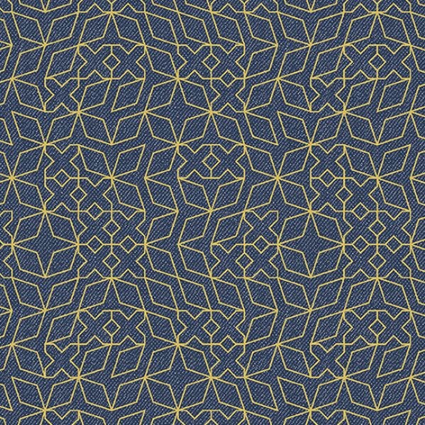 Almost Blue Stitch - Indigo Metallic