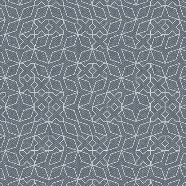 Almost Blue Stitch - Concrete Metallic