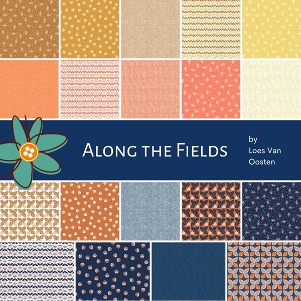 Along the Fields Fat Quarter Bundle