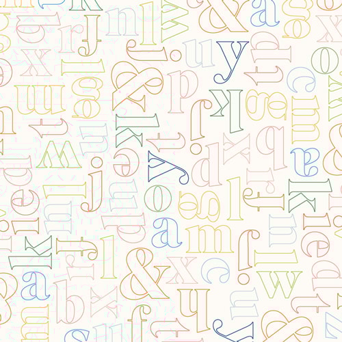 Alphabet Party - Snug FLANNEL