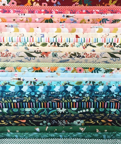 Amalfi COMPLETE Fat Quarter Bundle by Rifle Paper Co. for Cotton + Steel