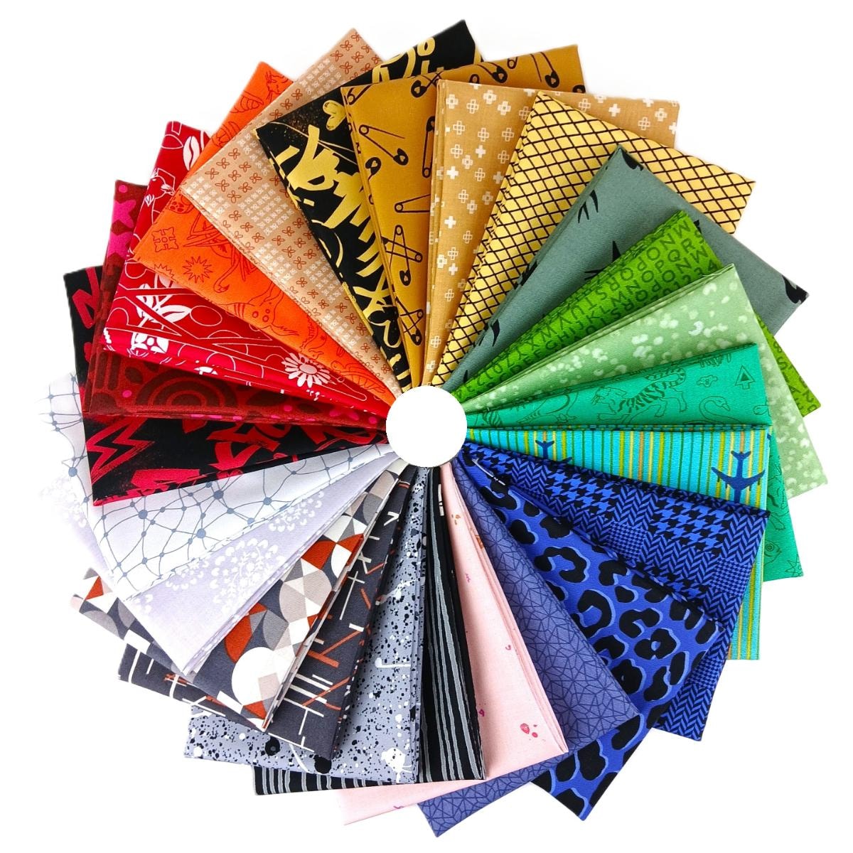 Andover Rainbow Fat Quarter Bundle | 24 FQs