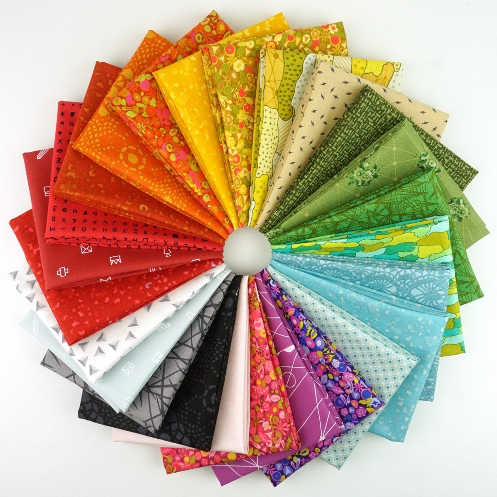 Andover Rainbow Fat Quarter Bundle | 24 FQs