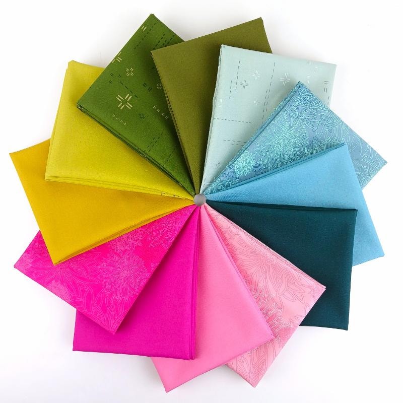Anthology Coordinates Fat Quarter Bundle | Bari J. | 12 FQs