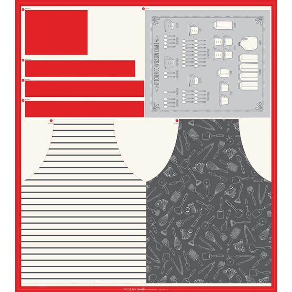 Apron and Tea Towel Panel