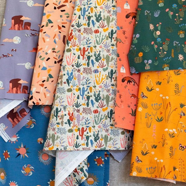 Arid Wilderness Fat Quarter Bundle | Louise Cunningham | 7 FQs