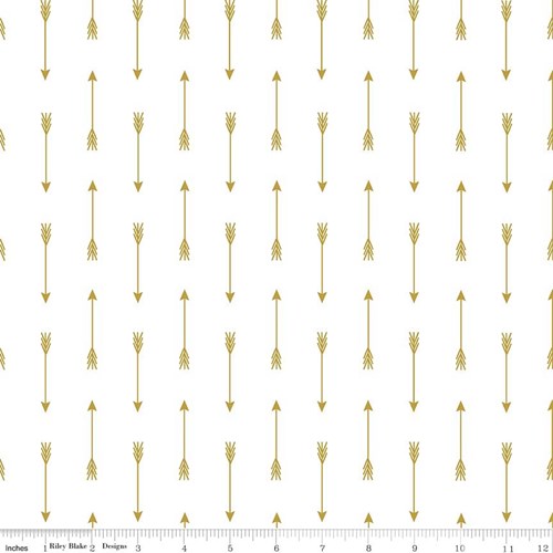 Arrows in Gold Sparkle