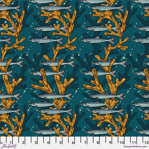 Artful Anchovy - Teal