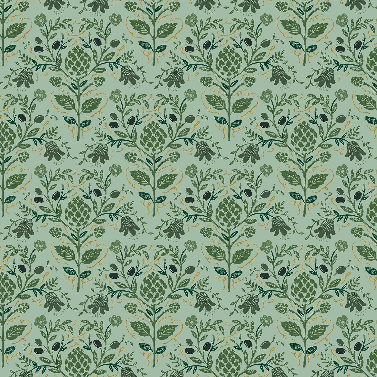 Artichoke - Sage Metallic