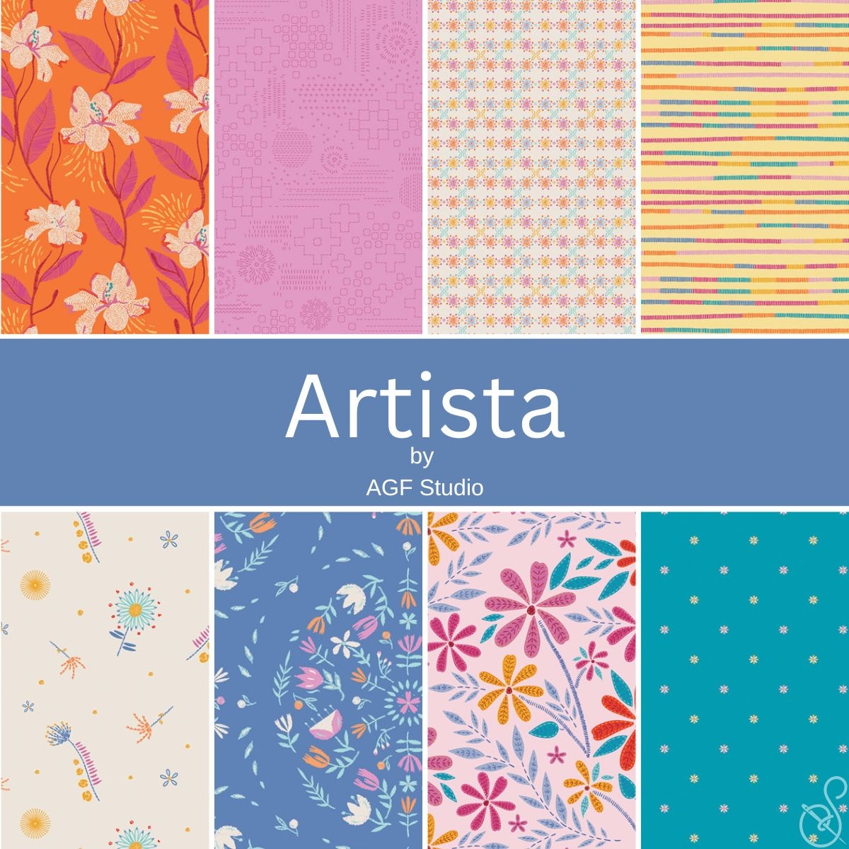 Artista Fat Quarter Bundle | AGF Studio | 8 FQs