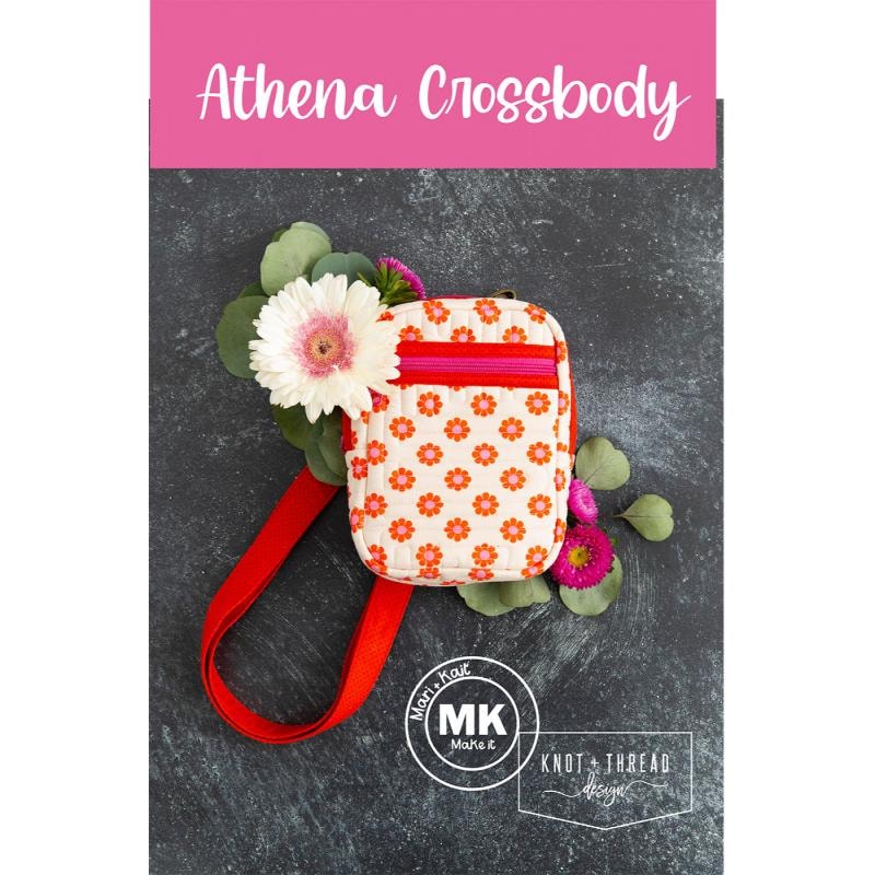 Athena Crossbody Bag Pattern | Knot + Thread Design