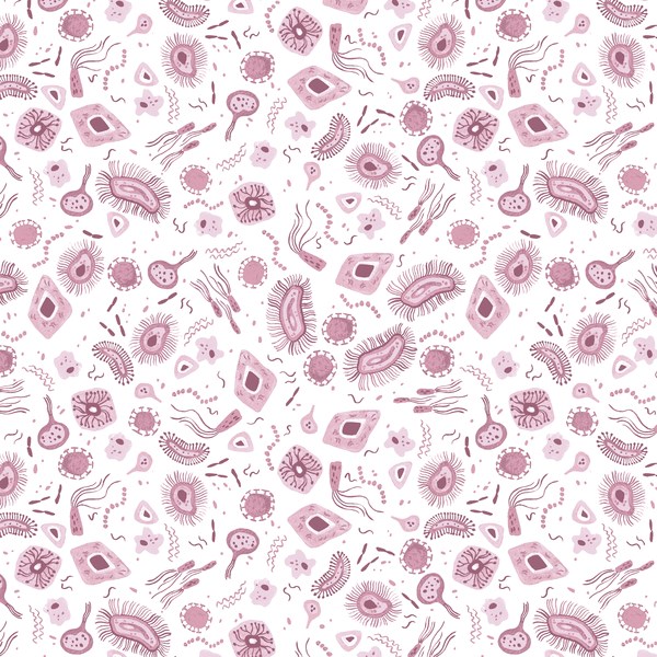 Atomic Microbes - White