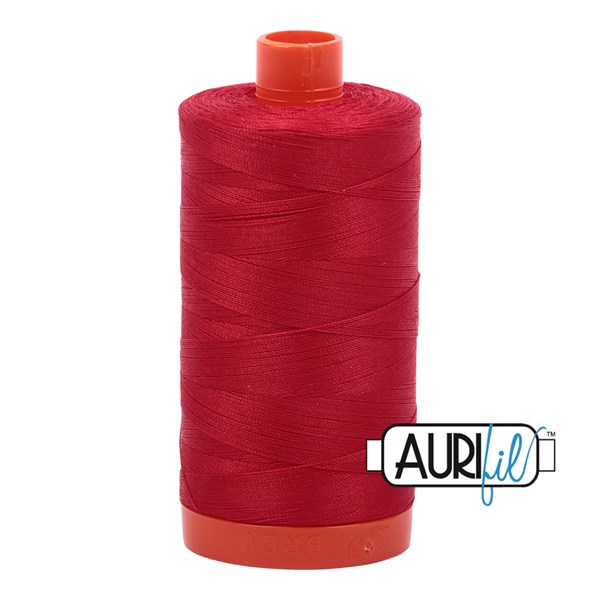 Aurifil 50wt Thread | 1422 Yards - Red 2250