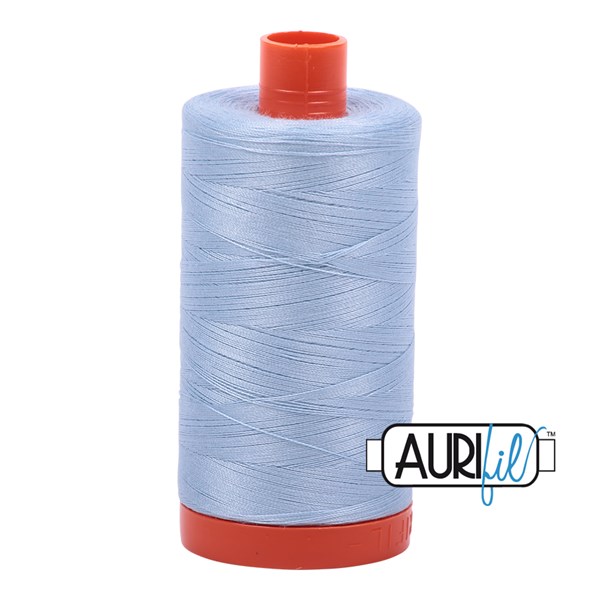 Aurifil 50wt Thread | 1422 Yards - Light Robins Egg 2710