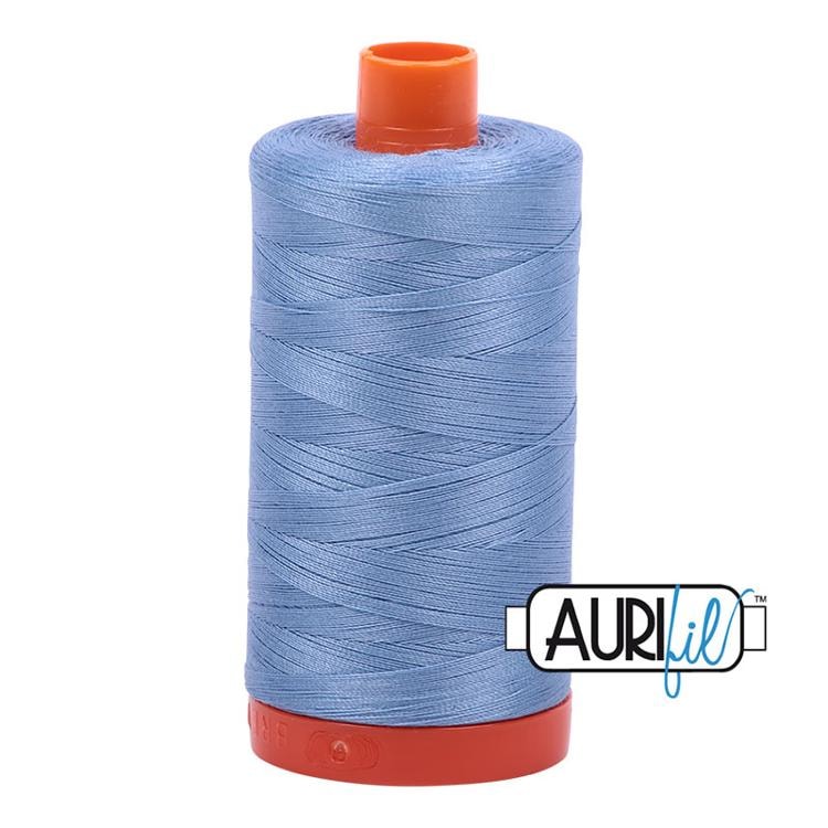 Aurifil 50wt Thread | 1422 Yards - Lt Delft Blue 2720