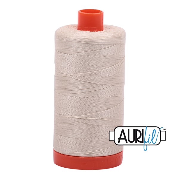 Aurifil 50wt Thread | 1422 Yards - Light Beige 2310