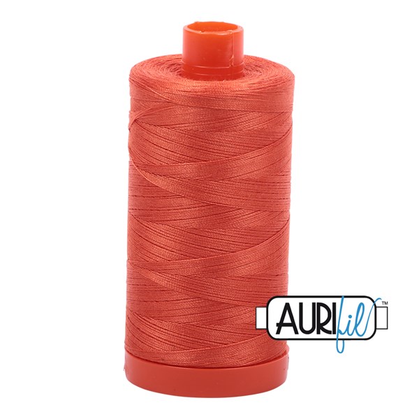 Aurifil 50wt Thread | 1422 Yards - Dusty Orange 1154