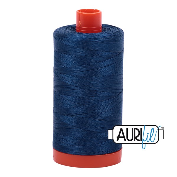 Aurifil 50wt Thread | 1422 Yards - Medium Delft Blue 2783