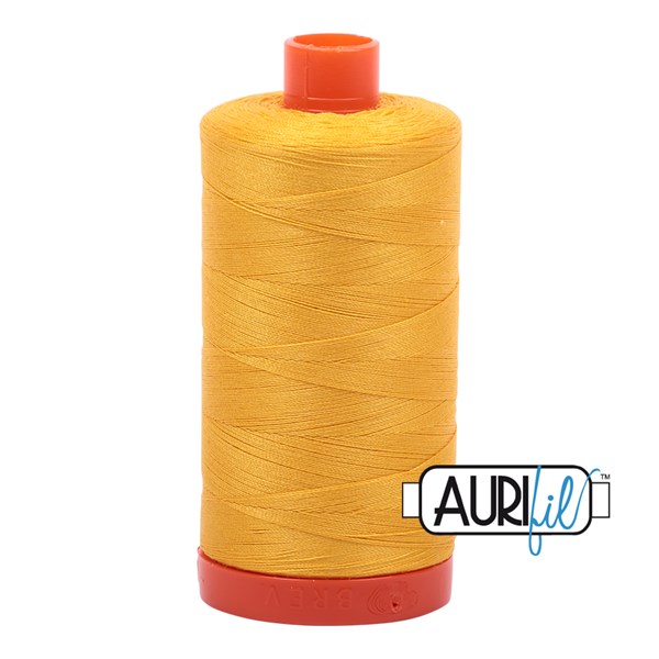 Aurifil 50wt Thread | 1422 Yards - Yellow 2135