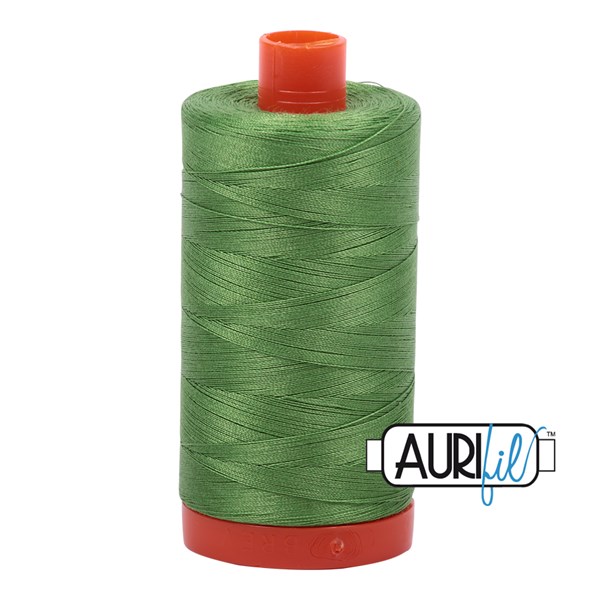 Aurifil 50wt Thread | 1422 Yards - Grass Green 1114
