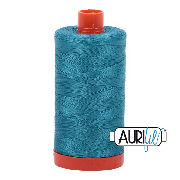 Aurifil 50wt Thread | 1422 Yards - Dark Turquoise 4182