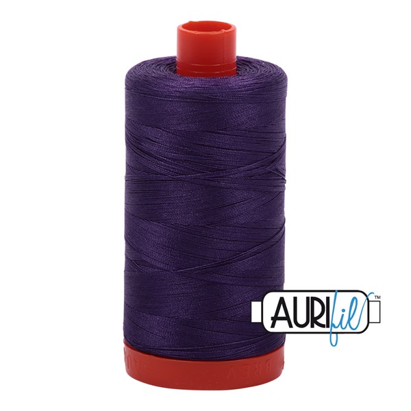 Aurifil 50wt Thread | 1422 Yards - Dark Violet 2582