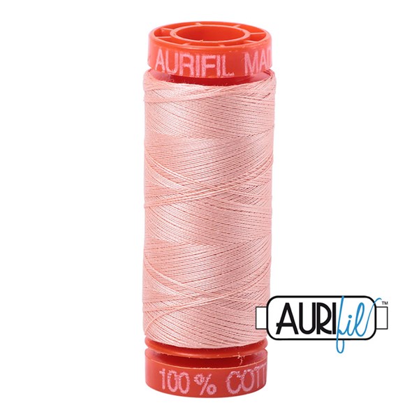 Aurifil 50wt Thread | 220 Yards - Fleshy Pink 2420