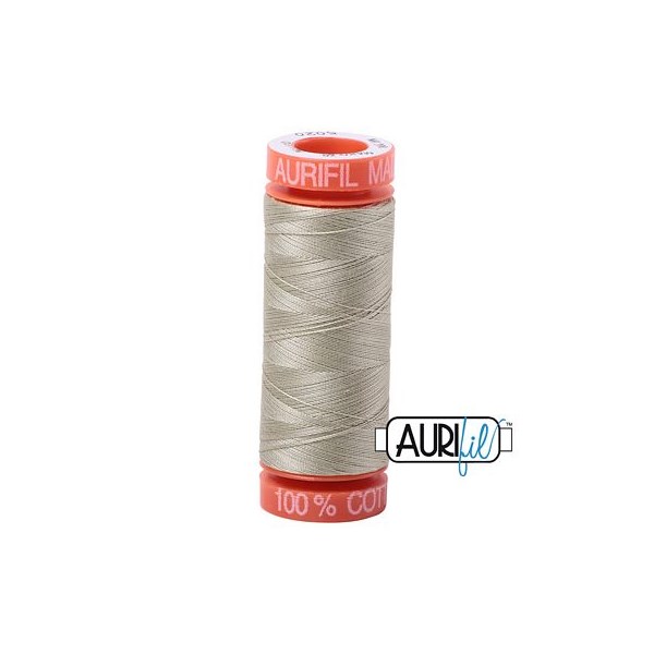 Aurifil 50wt Thread | 220 Yards - Light Military Green 5020