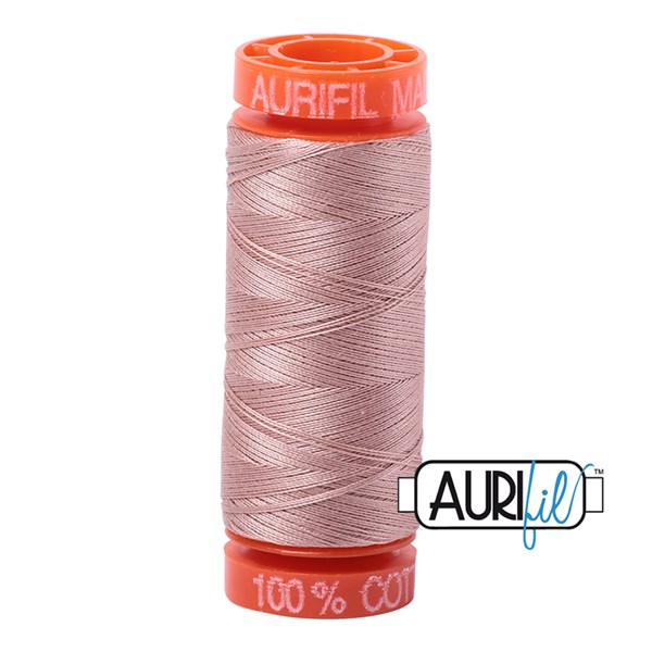 Aurifil 50wt Thread | 220 Yards - Antique Blush 2375