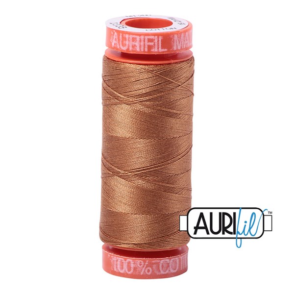 Aurifil 50wt Thread | 220 Yards - Light Cinnamon 2335