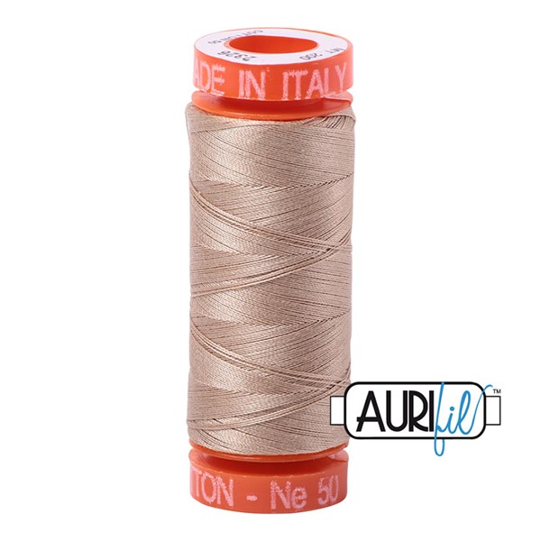 Aurifil 50wt Thread | 220 Yards - Sand 2326