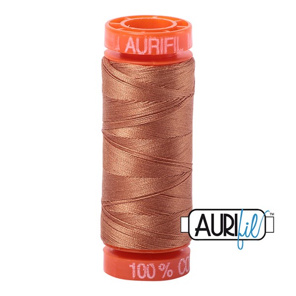 Aurifil 50wt Thread | 220 Yards - Light Chestnut 2330