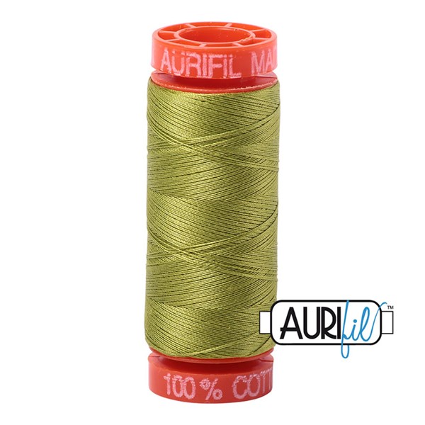Aurifil 50wt Thread | 220 Yards - Light Leaf Green 1147
