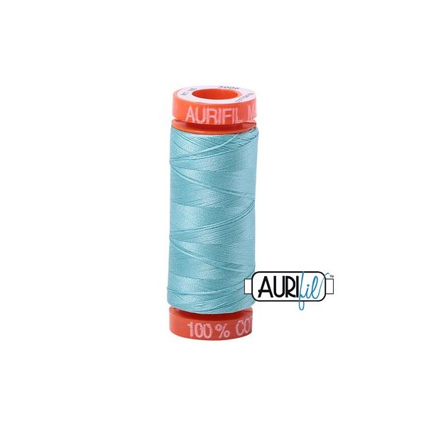 Aurifil 50wt Thread | 220 Yards - Light Turquoise 5006