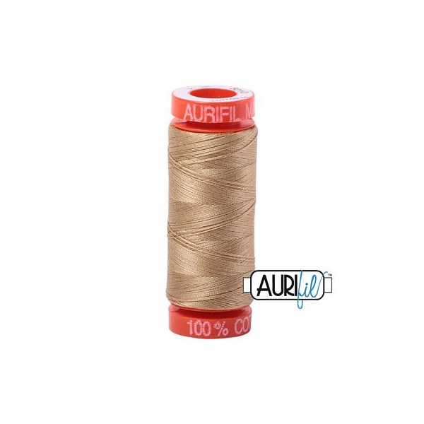 Aurifil 50wt Thread | 220 Yards - Blond Beige 5010
