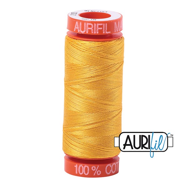 Aurifil 50wt Thread | 220 Yards - Yellow 2135