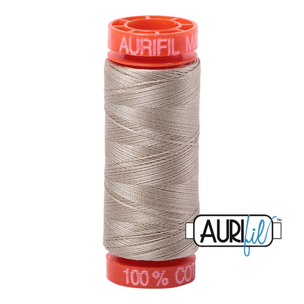 Aurifil 50wt Thread | 220 Yards - Stone 2324