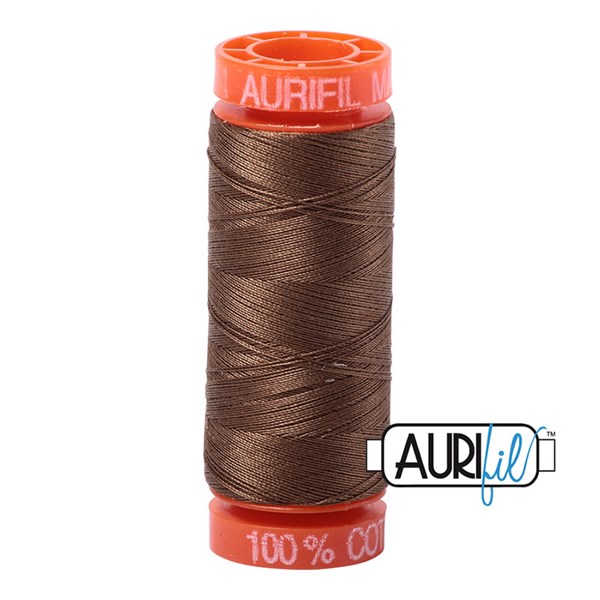 Aurifil 50wt Thread | 220 Yards - Dark Sandstone 1318