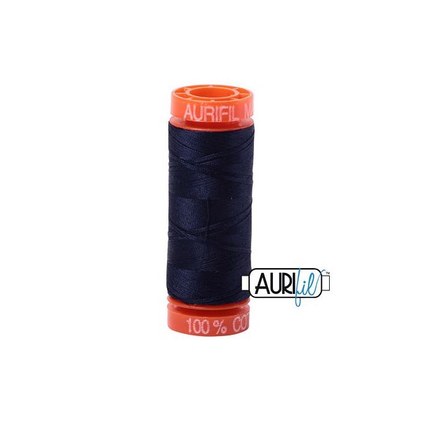 Aurifil 50wt Thread | 220 Yards - Very Dark Navy 2785