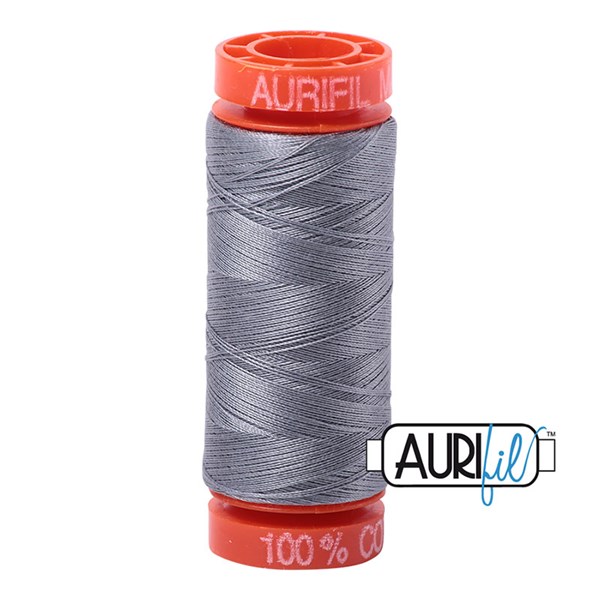 Aurifil 50wt Thread | 220 Yards - Grey 2605