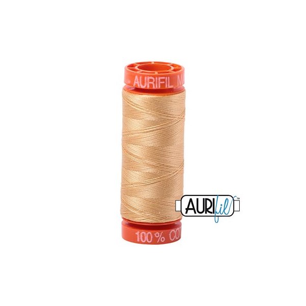 Aurifil 50wt Thread | 220 Yards - Ocher Yellow 5001