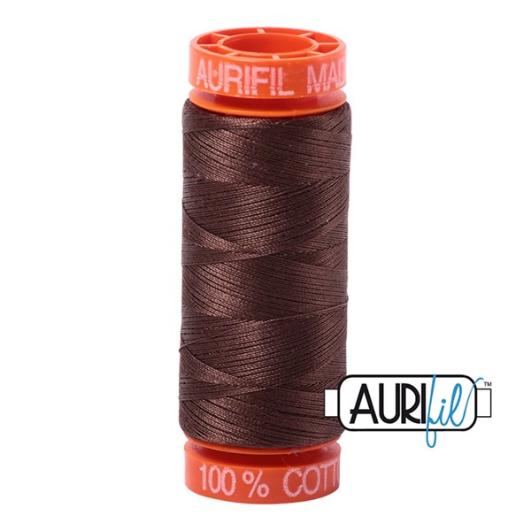 Aurifil 50wt Thread | 220 Yards - Medium Bark 1285