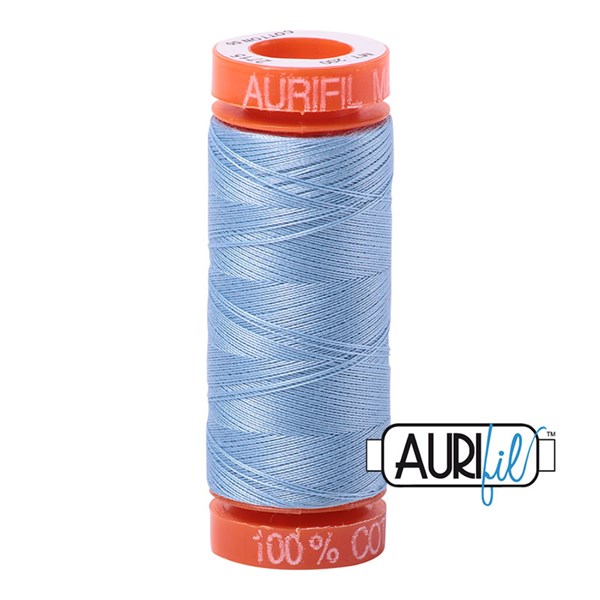 Aurifil 50wt Thread | 220 Yards - Robins Egg 2715