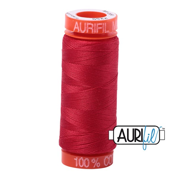 Aurifil 50wt Thread | 220 Yards - Red 2250